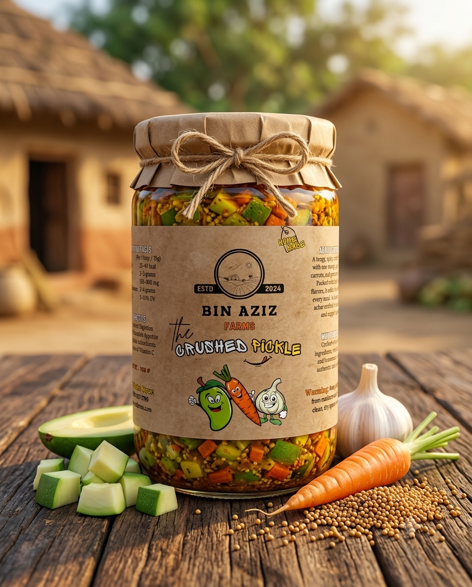 Crushed Pickle (Achar)