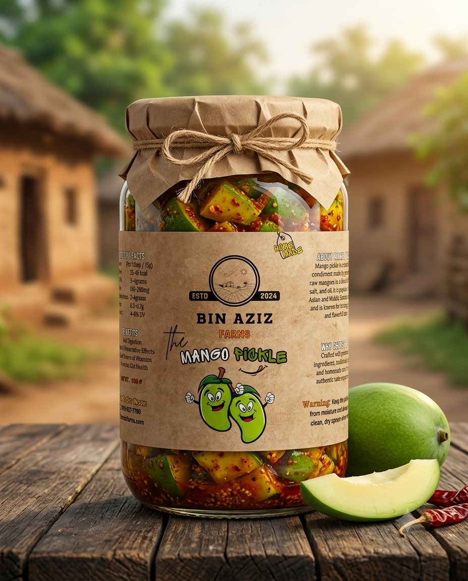 Mango Pickle (Achar) — Traditional Desi Aam Ka Achar