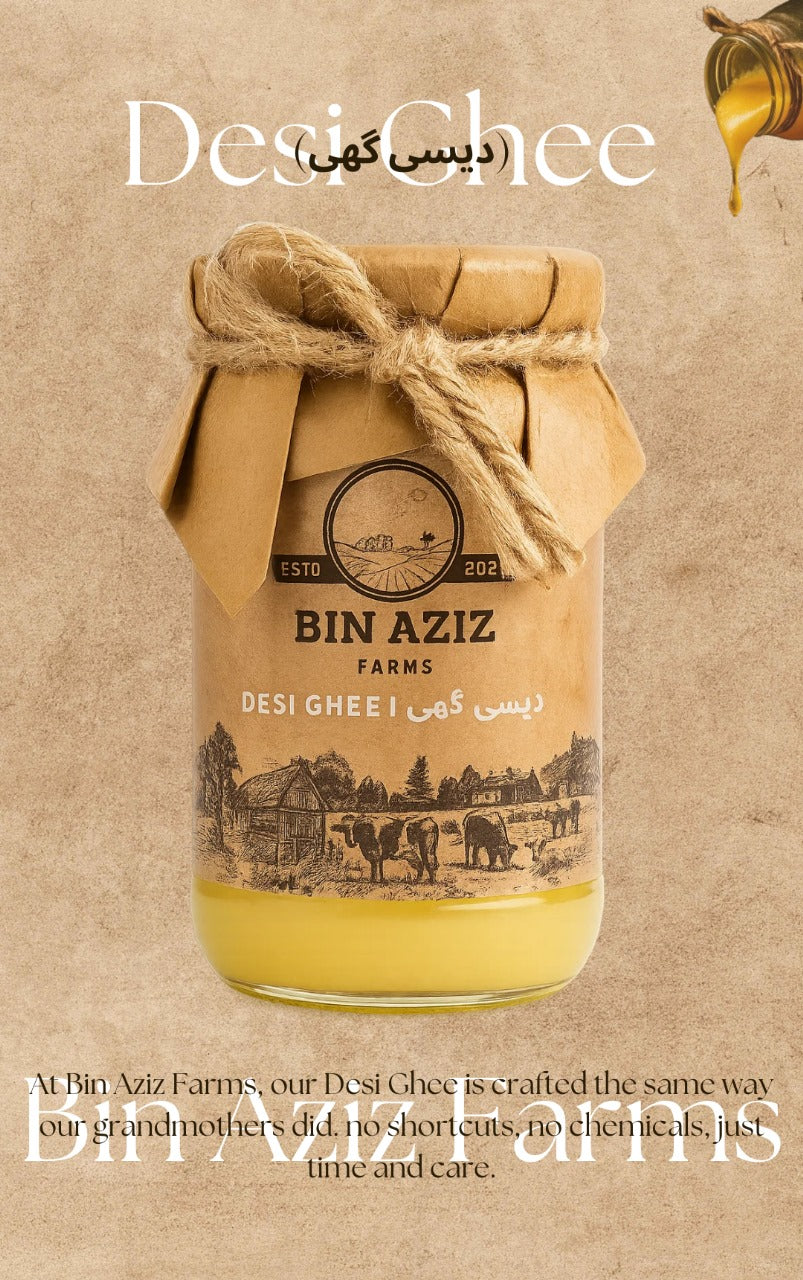 Pure Traditional Desi Ghee (100% Authentic & Cultured)