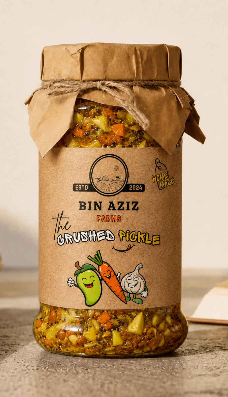 Crushed Pickle (Achar)