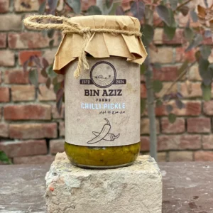 Green Chilli Pickle (ہری مرچ کا اچار)